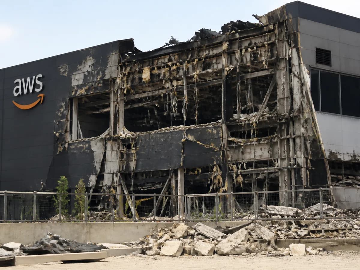 AWS confirms permanent customer data loss caused by war